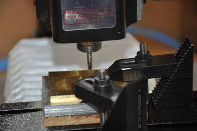 Clamping the test rectangles 2