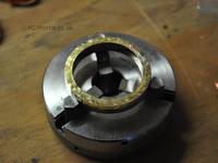 Hammered ring in the chuck